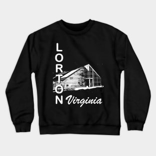 Lorton River View - White Crewneck Sweatshirt